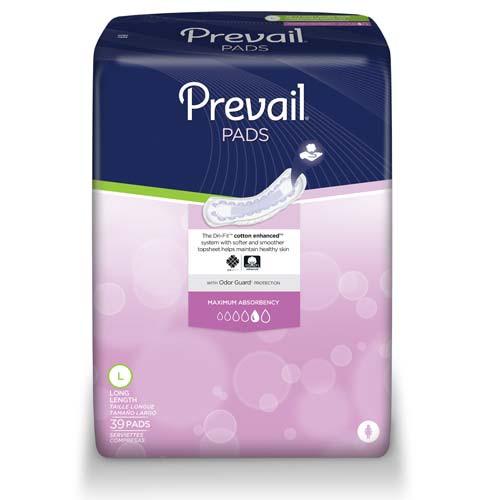 Prevail Bladder Control Pads for Women | Moderate 13 ...